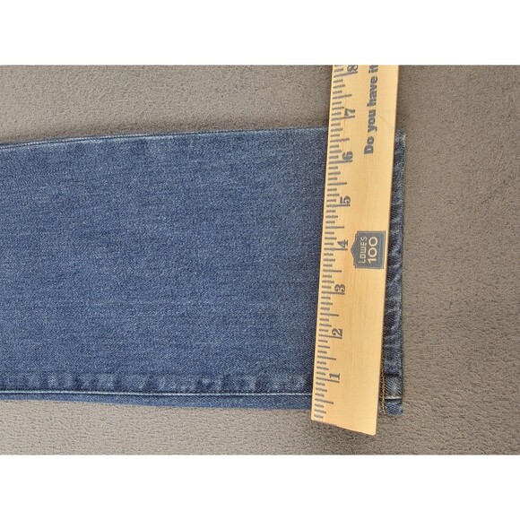 J.Crew Jeans Womens 28 Blue Essential Straight Stretch Denim Medium Wash BT090 - Picture 4 of 14
